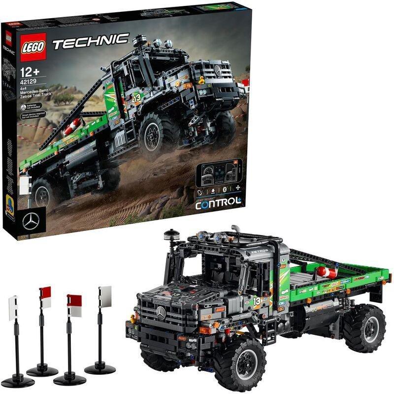 LEGO Technic App-Controlled 4X4 Mercedes-Benz Zetros Trial Truck 42129, , large image number 0