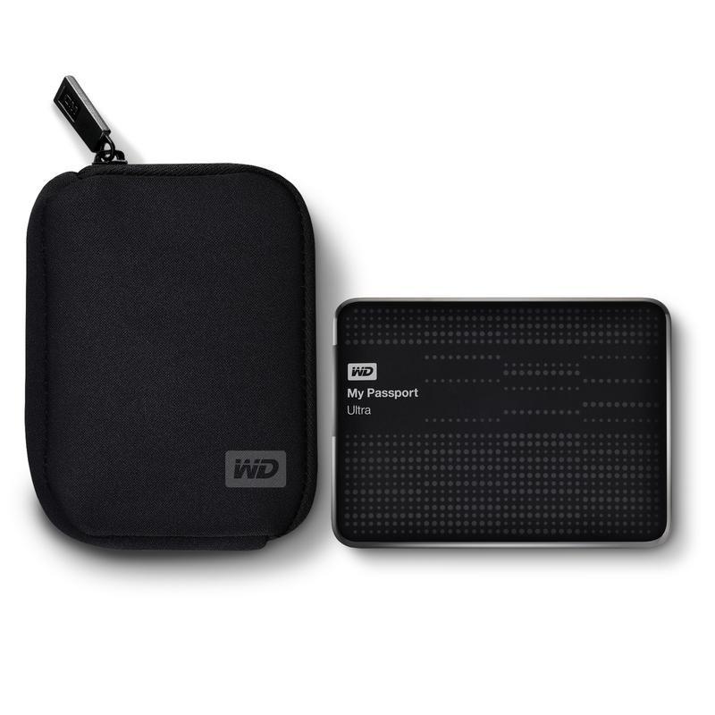 Wd My Passport Carrying Case Black, , large image number 1