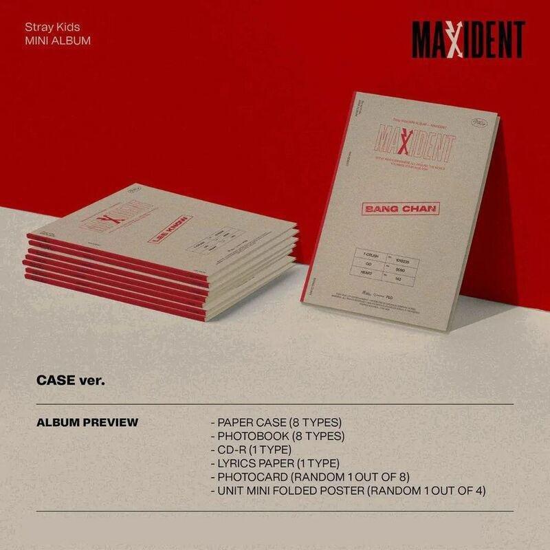 Maxident (Case Ver.) (Assortment - Includes 1) (1 Disc) | Stray Kids, , large image number 1