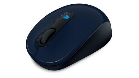 Microsoft - Microsoft Sculpt Mobile Mouse Blue