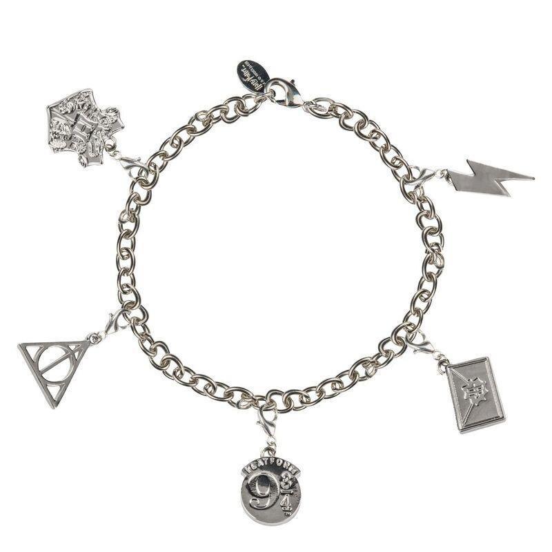 Cinereplicas Harry Potter Charm Bracelet with 5 Charms, , large image number 0