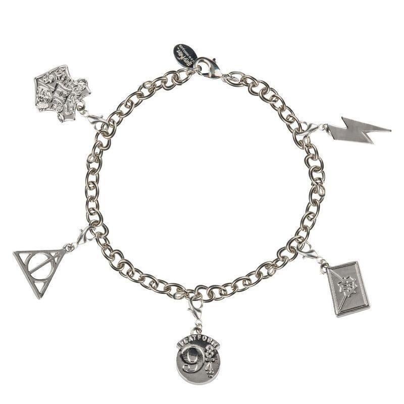 CINEREPLICAS - Cinereplicas Harry Potter Charm Bracelet with 5 Charms