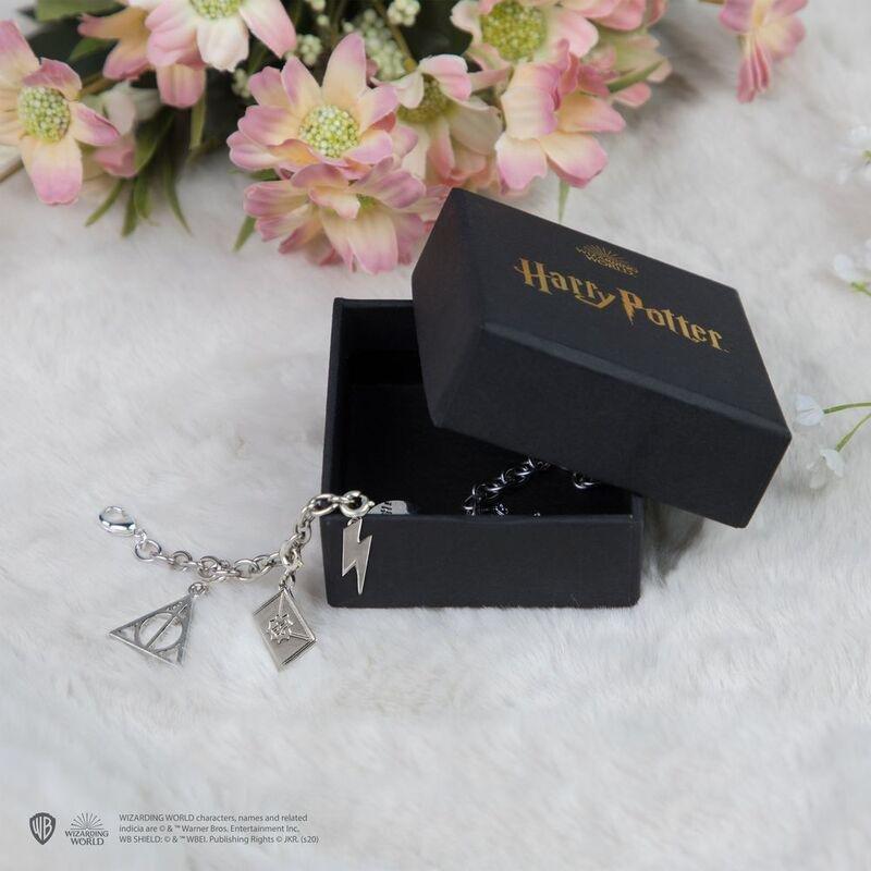 Cinereplicas Harry Potter Charm Bracelet with 5 Charms, , large image number 4