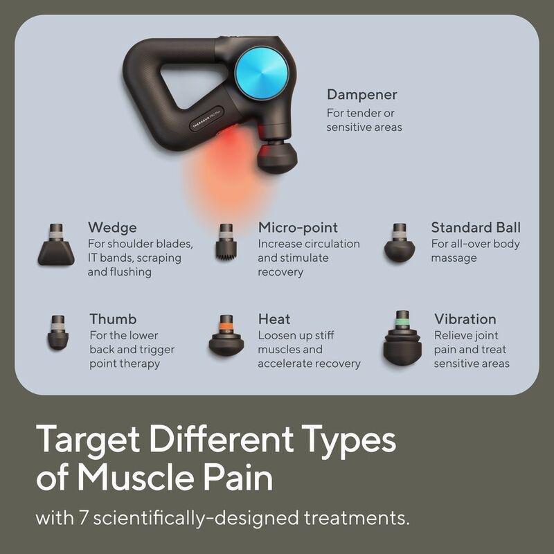 Therabody Theragun Pro Plus 6th Gen Massage Device - Black, , large image number 9