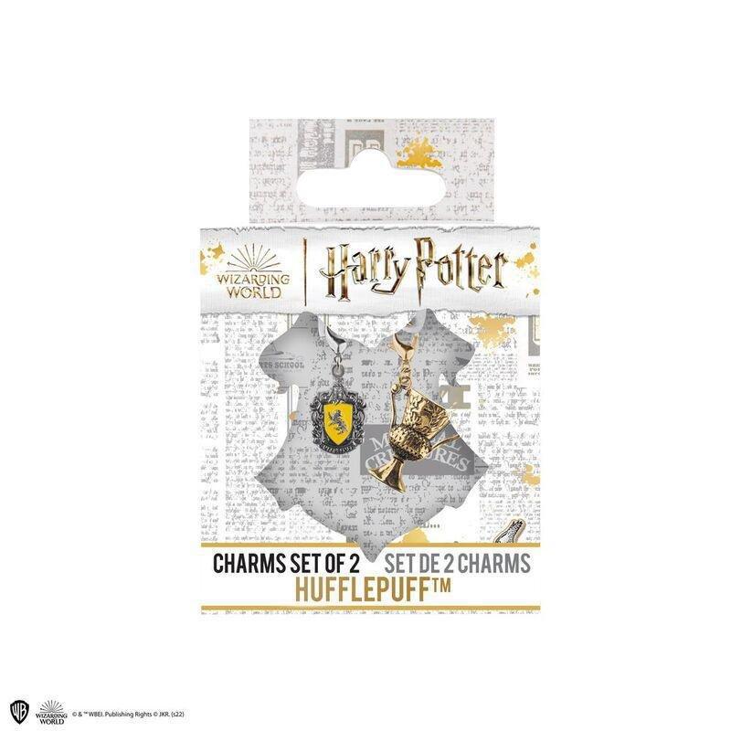 Cinereplicas Harry Potter Hufflepuff Charm (Set of 2), , large image number 0