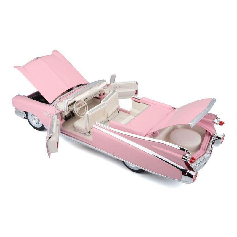 Maisto 1959 Cadillac Eldorado Biarritz 1.18 Premium Edition Pink, , large image number 1