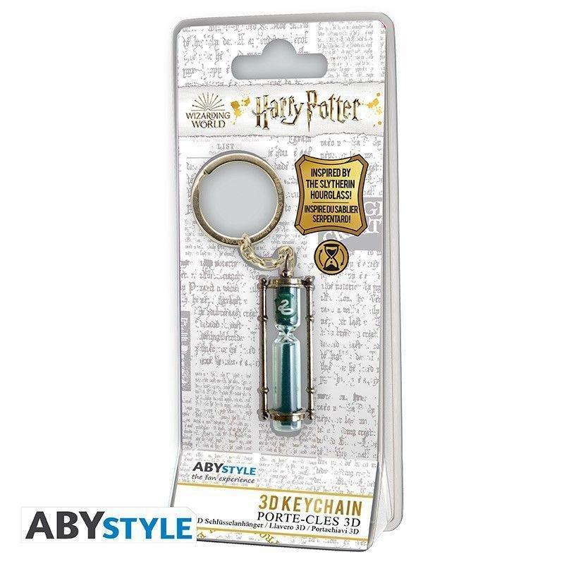 Abystyle Harry Potter - Keychain 3D - Slytherin Hourglass, , large image number 4