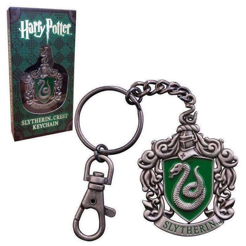 Noble Collection Harry Potter - Slytherin Crest Keyring, , medium