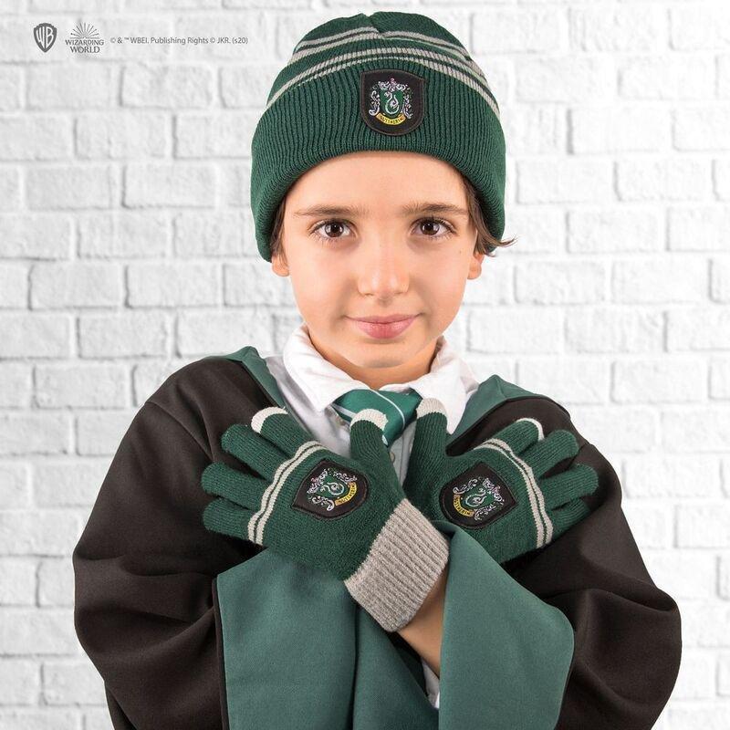 Cinereplicas Harry Potter Slytherin Beanie / Gloves Set For Kids, , large image number 4