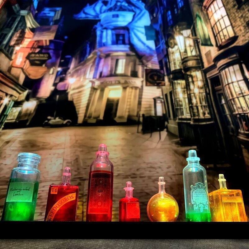 Wow Stuff Harry Potter Potion Bottles Mood Lamp, , large image number 2