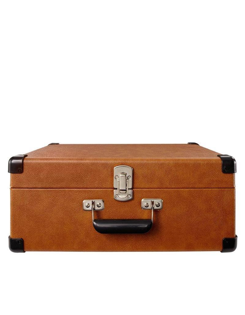 Crosley Keepsake Portable Turntable with Built in Speakers - Tan, , large image number 1