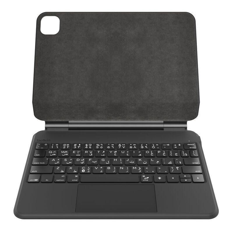 Belkin iPad Keyboard For 10.9-Inch & 11-Inch iPad Air & Pro - Black (650Mah/ 64 Keys/ Standby 540 Days) (Arabic), , large image number 1