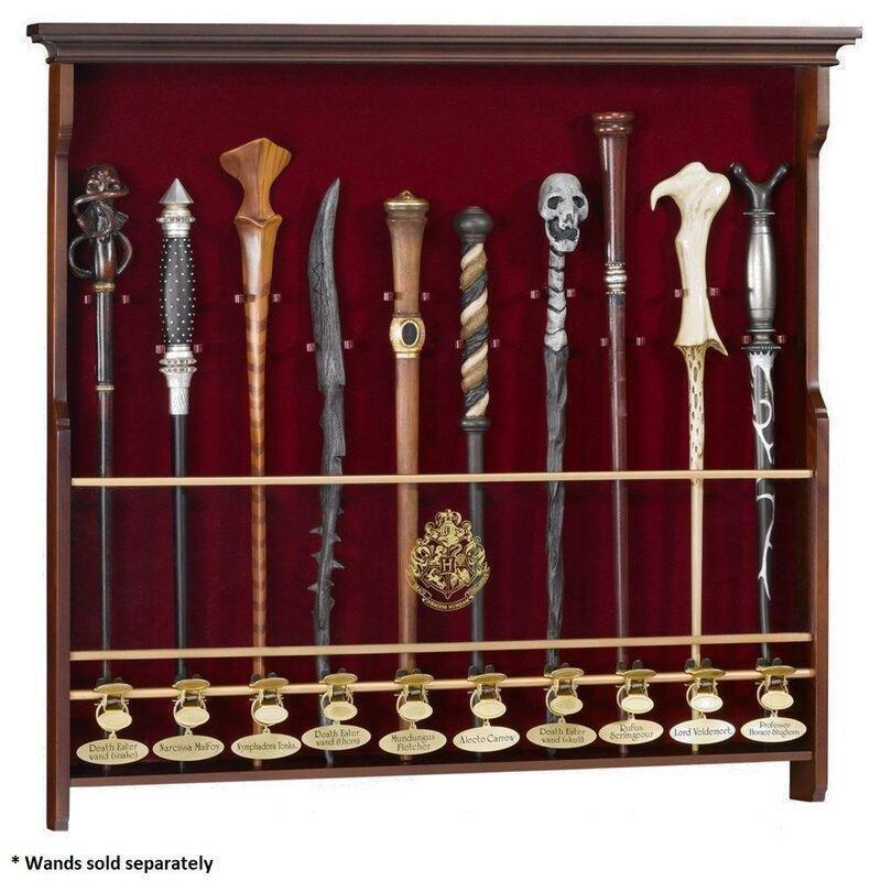 Noble Collection Harry Potter - 10 Wand Display Case (Wands not included), , medium