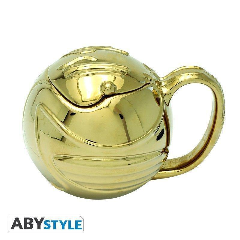 Abystyle Harry Potter - Mug 3D Golden Snitch, , large image number 0