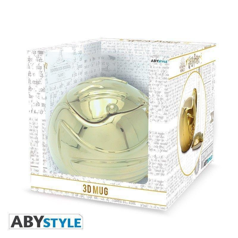 Abystyle Harry Potter - Mug 3D Golden Snitch, , large image number 3