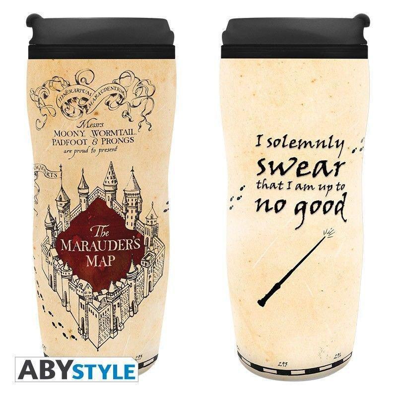 Abystyle Harry Potter Travel Mug - Marauder's Map, , large image number 0