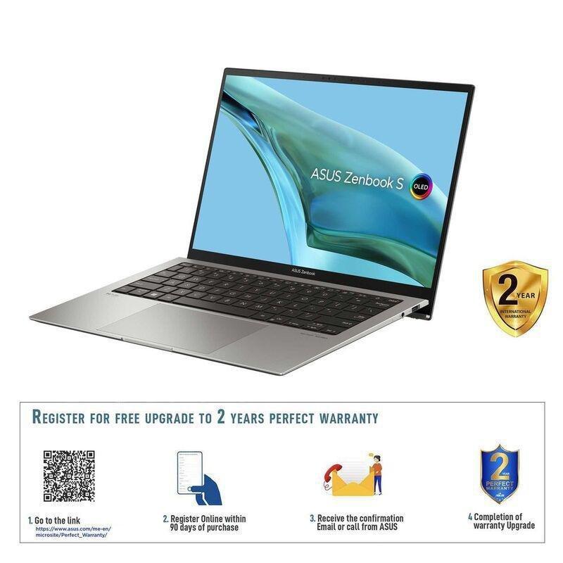 ASUS Zenbook S13 Laptop - UX5304VA-OLEDI7T - Intel Core /16GB/1TB SSD/Intel Iris Xe Graphics/13.3-inch 2.8K (2880 x 1800)/60Hz/Windows 11 Home - Gr..., , large image number 1