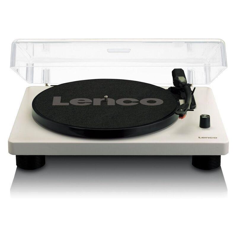 Lenco LS-50GY Turntable with Built-In Speakers & USB Encoding - Grey, , large image number 0