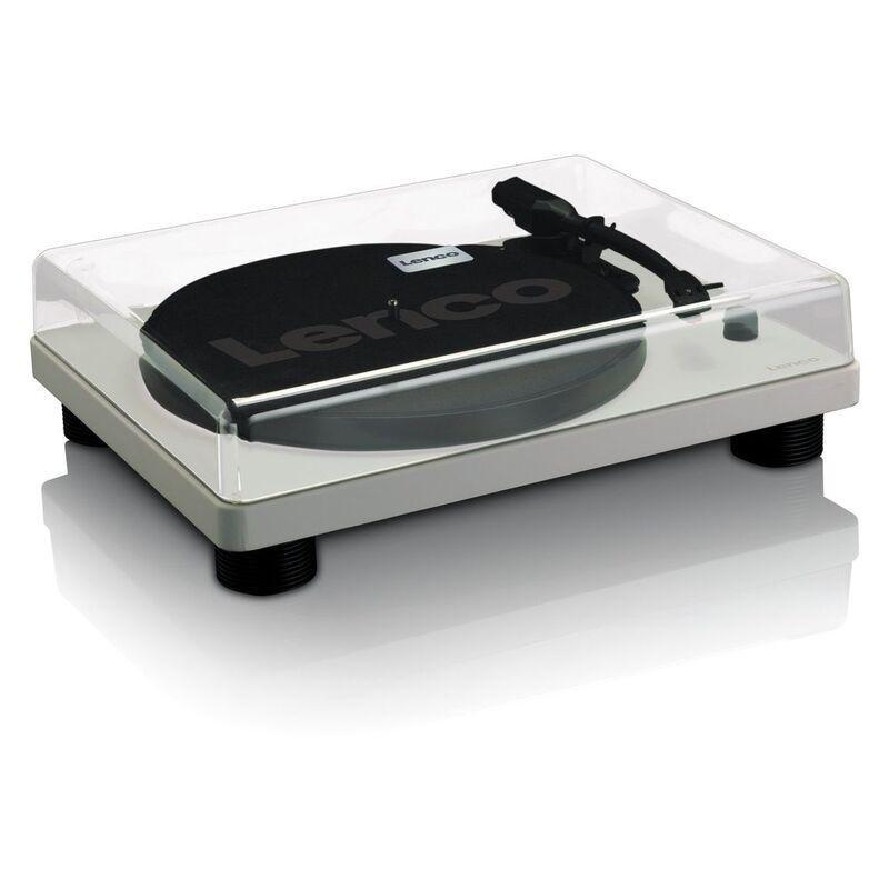 Lenco LS-50GY Turntable with Built-In Speakers & USB Encoding - Grey, , large image number 5