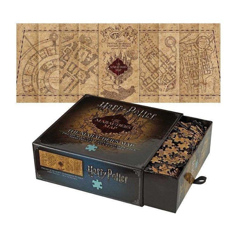 Noble Collection Harry Potter - The Mauders Map Jigsaw Puzzle 35 x 13 Inch (1000 Pieces), , large image number 0