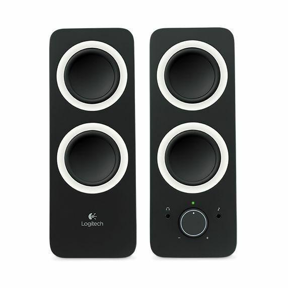 Logitech 980-000812 Z200 Midnight Black 3.5 mm Uk Multimedia Speakers, , large image number 0