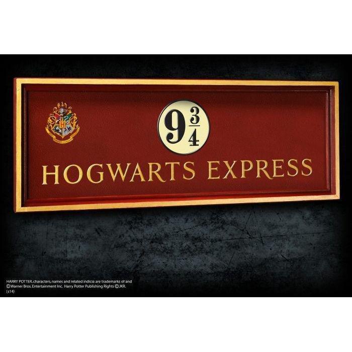 Noble Collection Harry Potter - Hogwarts 9 3/4 Sign, , large image number 1