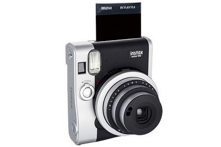 Fujifilm instax mini 90 NEO CLASSIC Black/Stainless Steel Instant Camera, , large image number 5