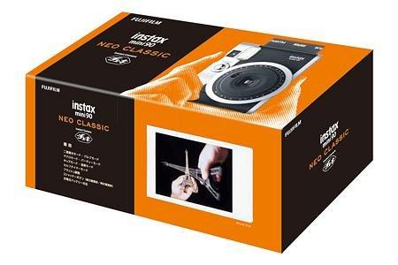 Fujifilm instax mini 90 NEO CLASSIC Black/Stainless Steel Instant Camera, , large image number 7