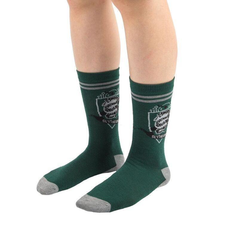Cinereplicas Harry Potter Crew Socks (Set of 3) - Slytherin, , large image number 1