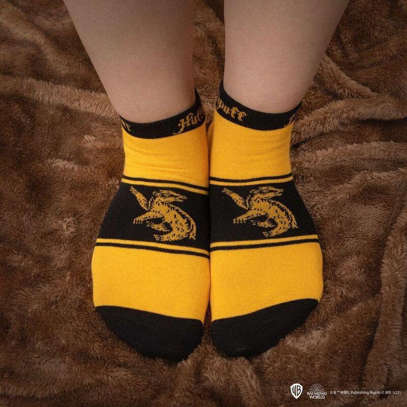 Cinereplicas Harry Potter Ankle Socks (Set of 3) - Hufflepuff, , large image number 5