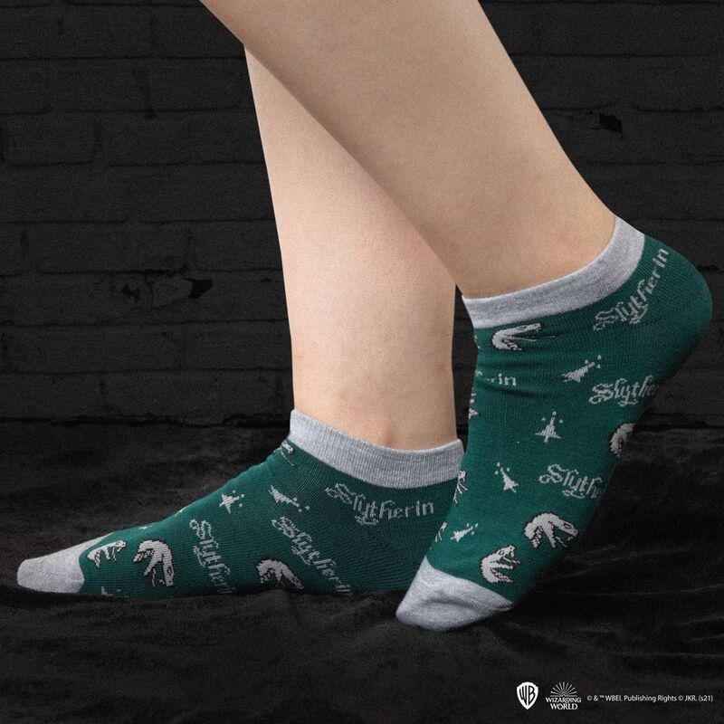 Cinereplicas Harry Potter Ankle Socks (Set of 3) - Slytherin, , large image number 3