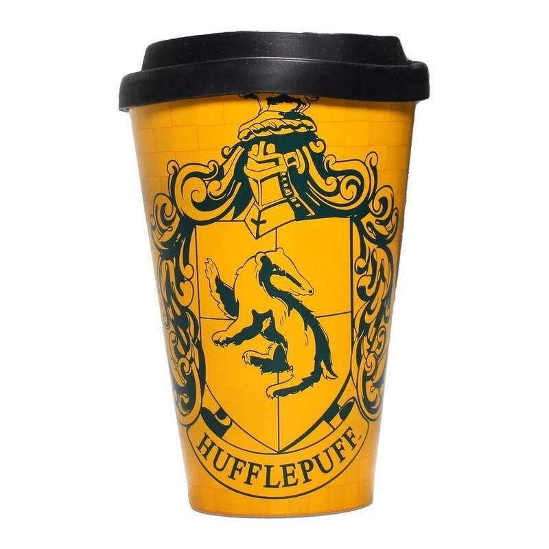 Half Moon Bay Harry Potter Travel Mug 400 ml - Proud Hufflepuff, , large image number 0