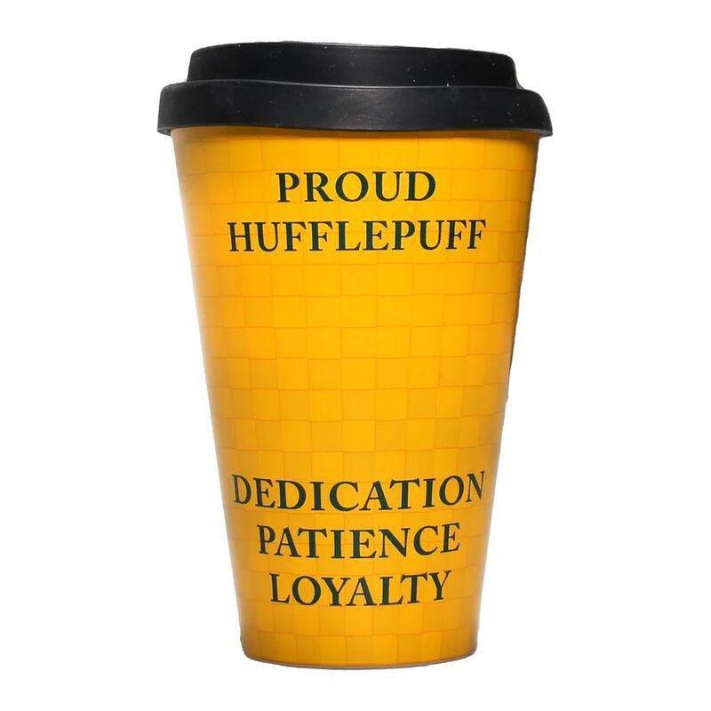 Half Moon Bay Harry Potter Travel Mug 400 ml - Proud Hufflepuff, , large image number 1
