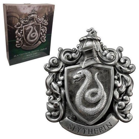 NOBLE COLLECTION - Noble Collection Harry Potter - Slytherin Crest Wall Art (25.5 x 21 cm)