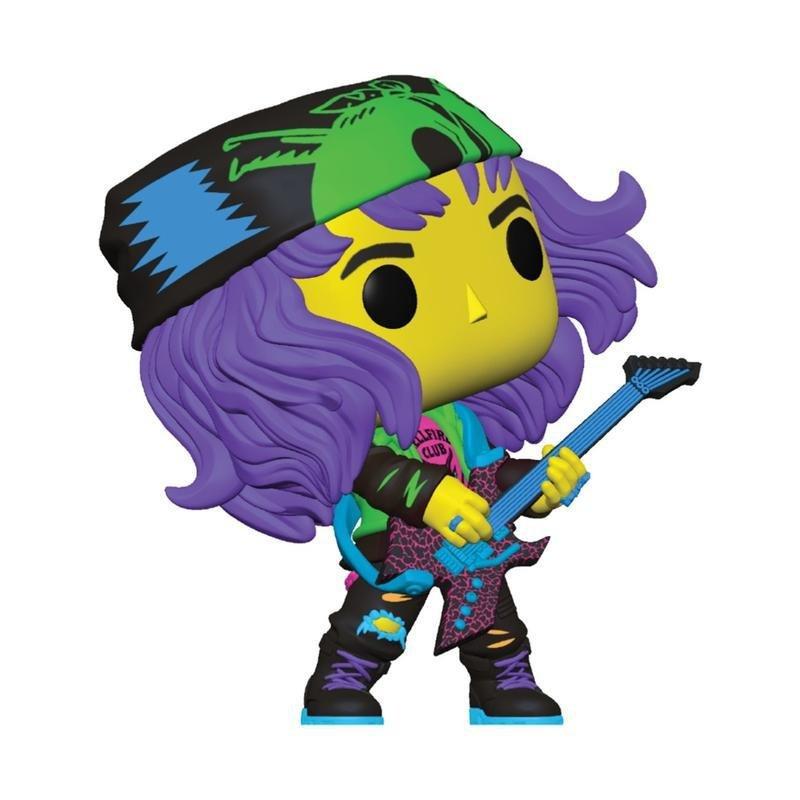 Funko Pop! Television Stranger Things S4 - Hunter Eddie With Guitar ​​Black Light 3.75-Inch Vinyl Figure, , large image number 0