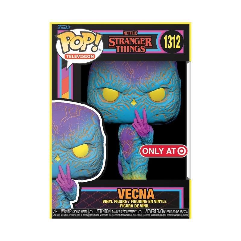 Funko Pop! Television Stranger Things S4 - Vecna Black Light 3.75-Inch Vinyl Figure, , large image number 1