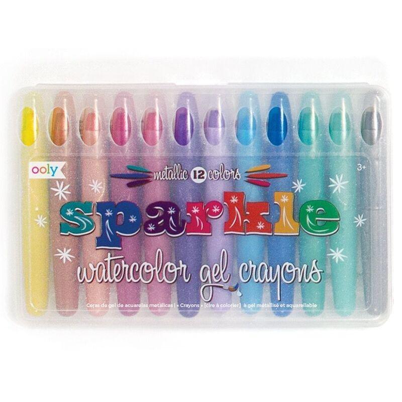 Ooly Sparkle Watercolor Gel Crayons - Set of 12, , large image number 0