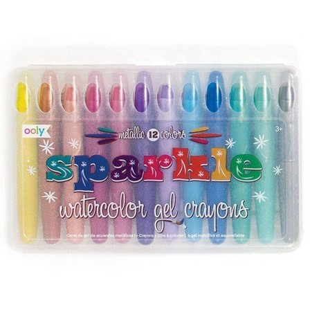 OOLY - Ooly Sparkle Watercolor Gel Crayons - Set of 12
