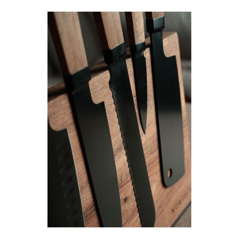 Nordico Stainless Steel Kitchen Knives (Set of 5), , large image number 2