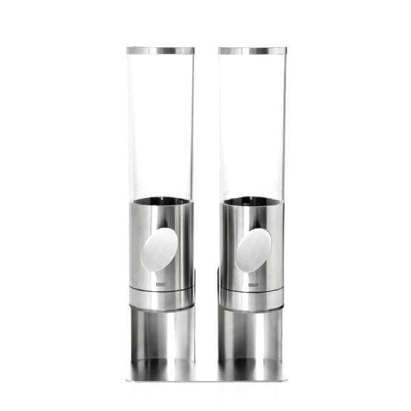 Adhoc Cereal Dispenser Duo Set With Stand 3000ml (Set of 2), , large image number 0