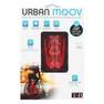 URBAN MOOV - Urban Moov LED Lights and Rear Beam Black/Red for Bike