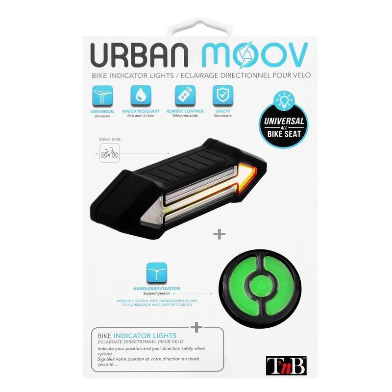 Urban Moov Directional LED Lights Black for Bikes, , large image number 1