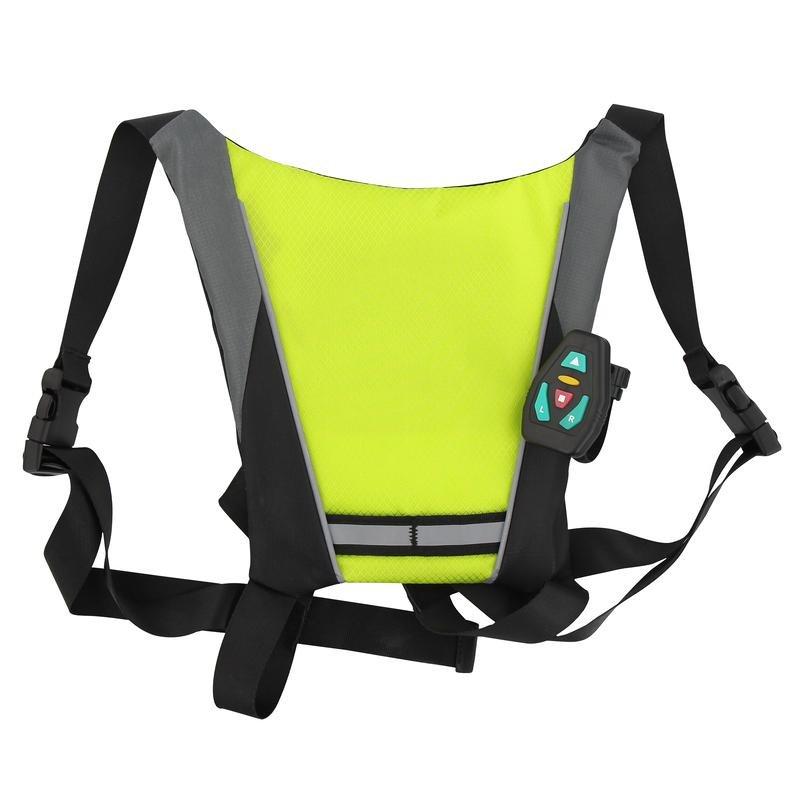 Urban Moov LED Safety Vest with Remote Control Black/Yellow, , large image number 5