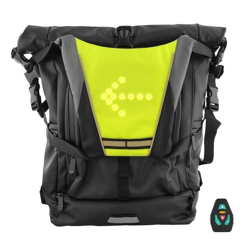 Urban Moov LED Safety Vest with Remote Control Black/Yellow, , large image number 7