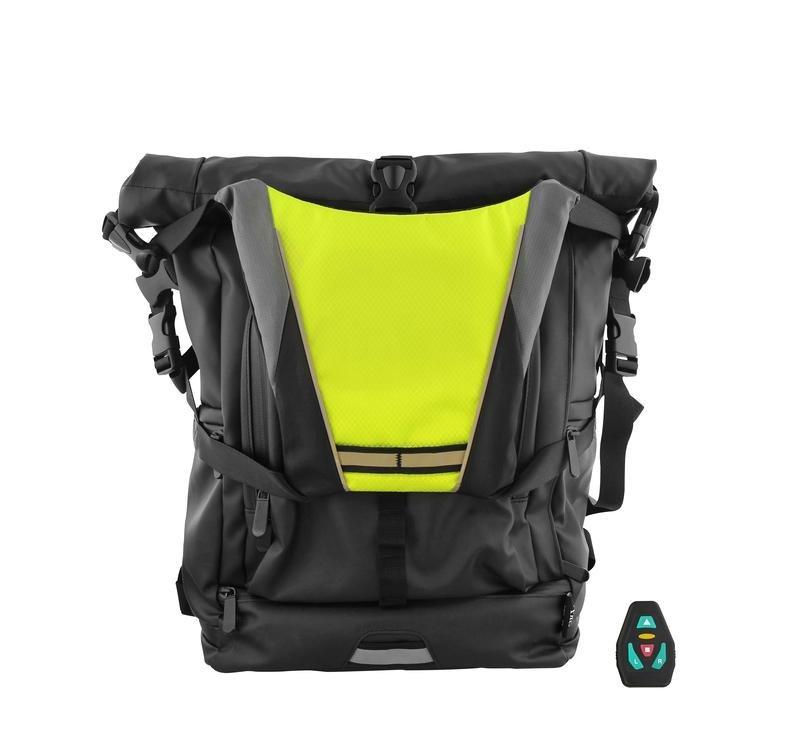 Urban Moov LED Safety Vest with Remote Control Black/Yellow, , large image number 9