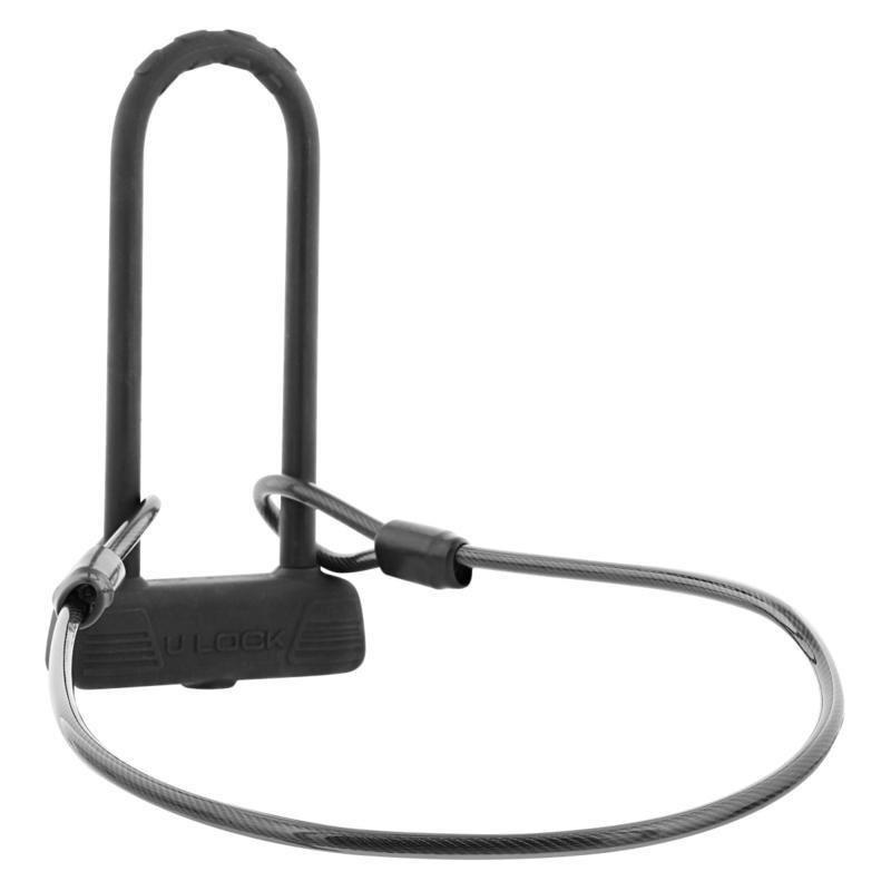 Urban Moov U Lock with Key Grey for Bike/Scooter - XL, , large image number 0