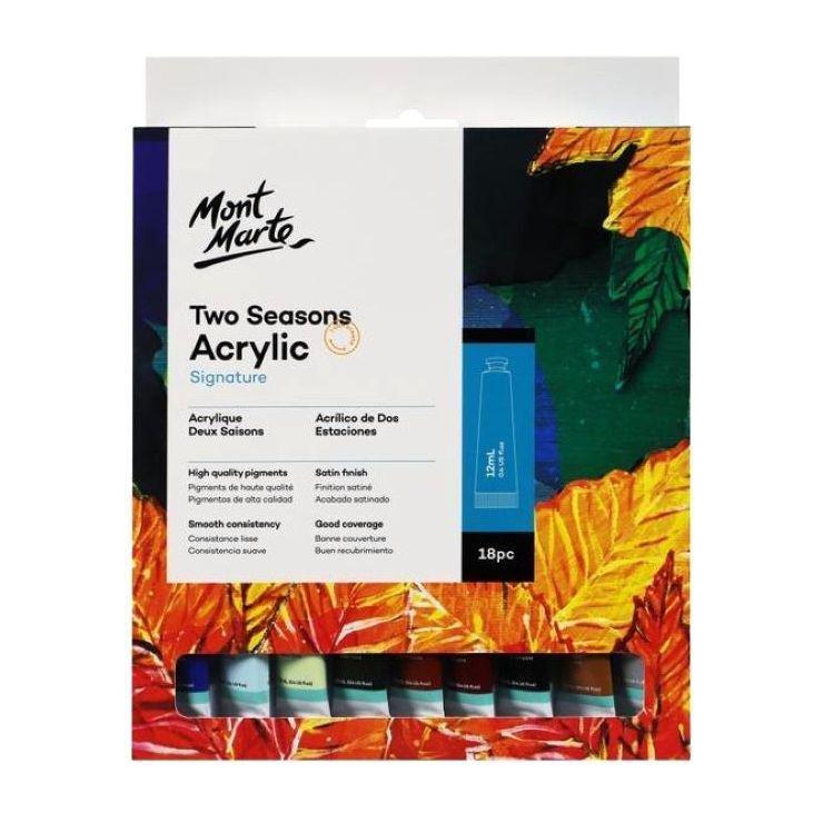 Mont Marte Two Seasons Acrylic 12ml (Set of 18), , large image number 0