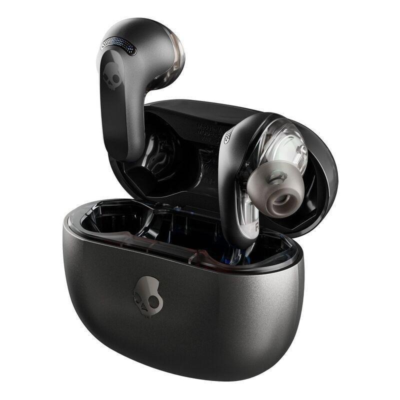 Skullcandy Rail ANC True Wireless Earbuds With Active Noise Cancelling - True Black, , large image number 0