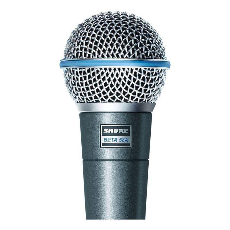 Shure Beta 58A Supercardioid Dynamic Wire Microphone, , large image number 0