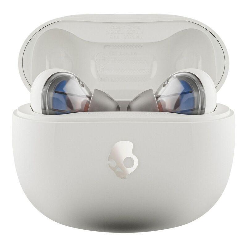 Skullcandy Rail True Wireless Earbuds - Bone/Orange Glow, , large image number 2